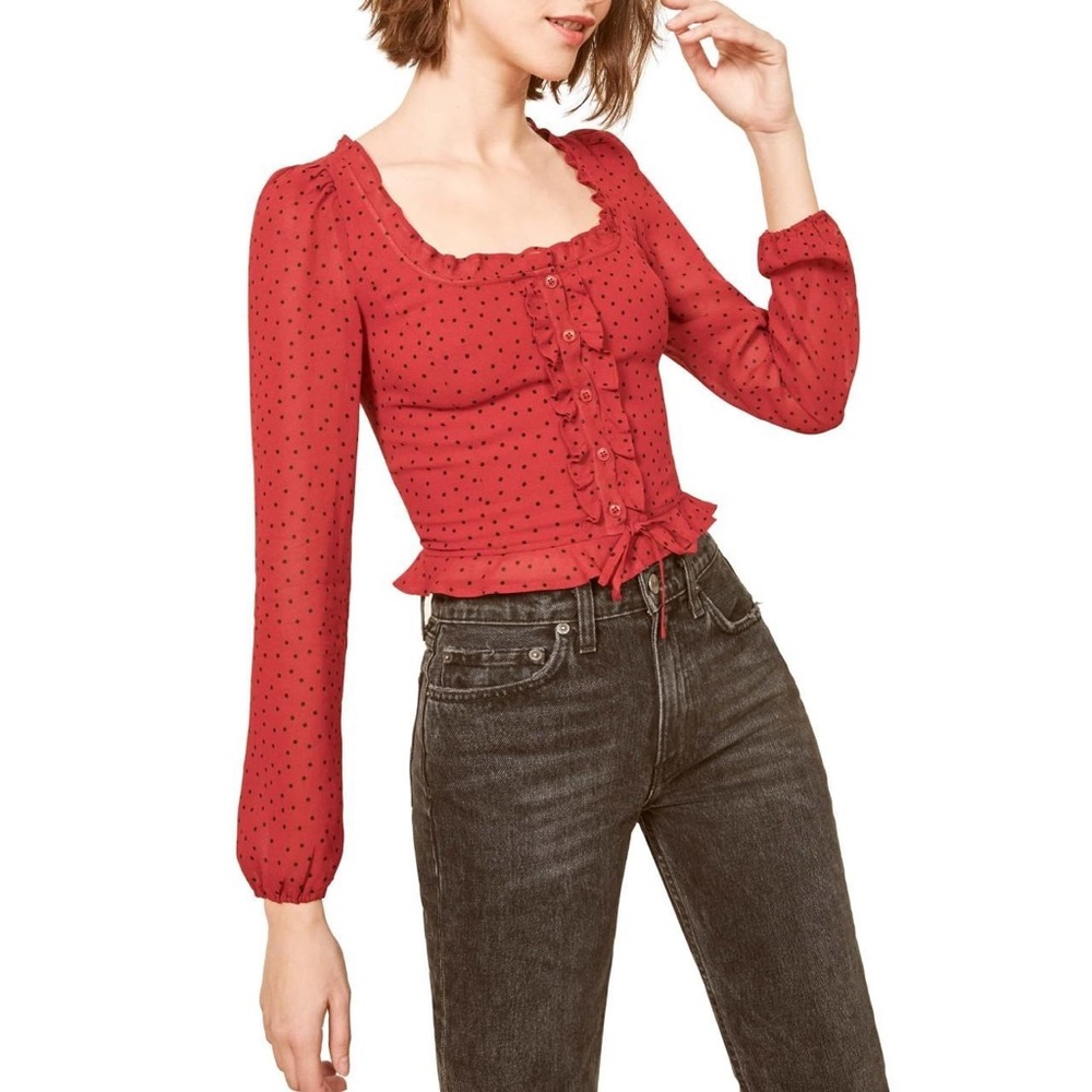 Reformation Blouse